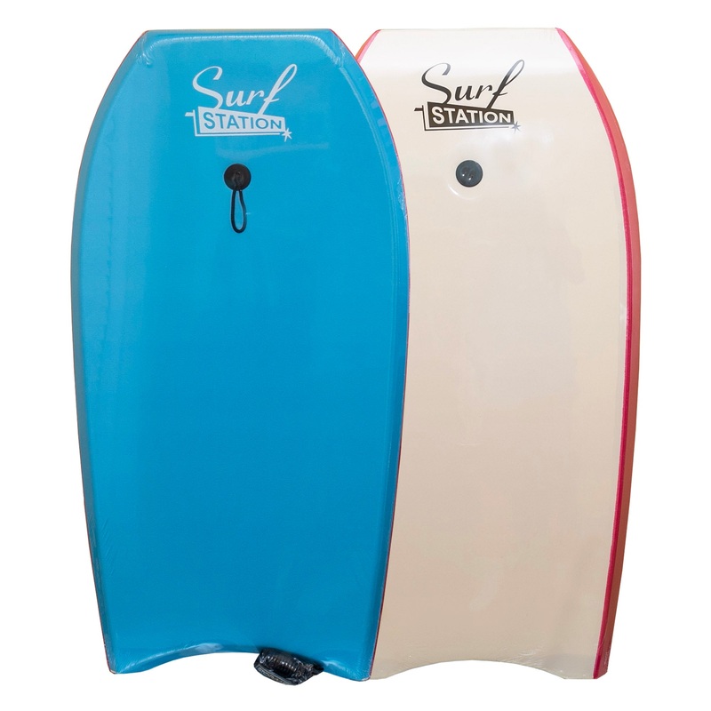 Surf Station 42″ Bodyboard w/ Leash – Blue