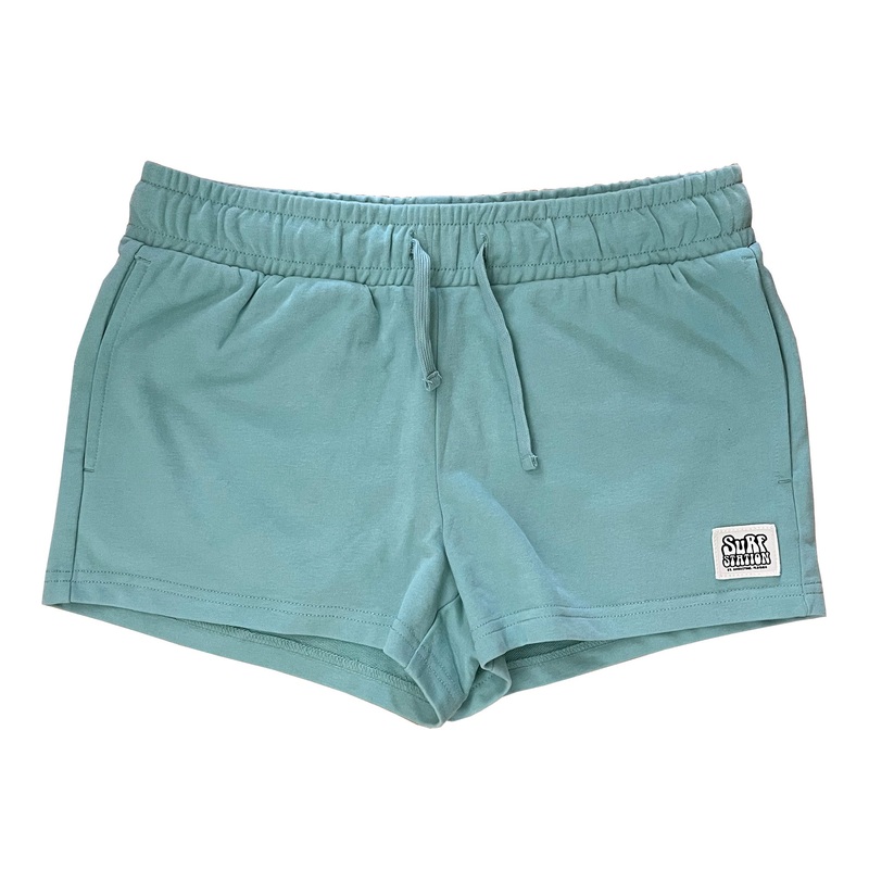 Surf Station Kayla Women’s Elastic Walkshorts – Sage