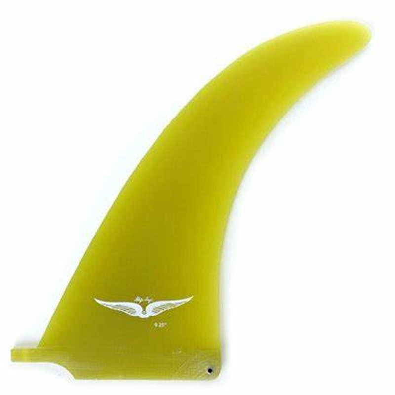 True Ames Skip Frye Longboard Fin – 9.25″/Yellow