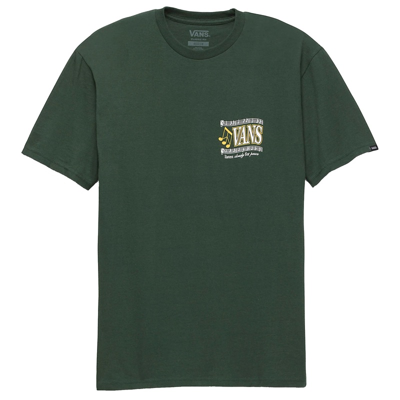 Vans Off The Wall Sounds Men’s S/S T-Shirt – Green