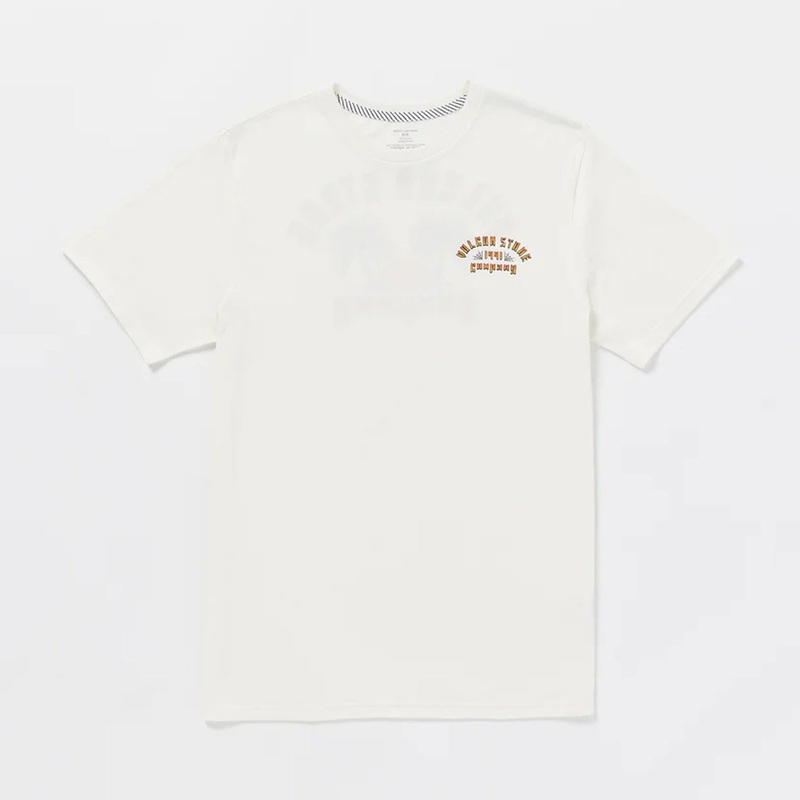 Volcom Inflames Men’s S/S T-Shirt – Off White