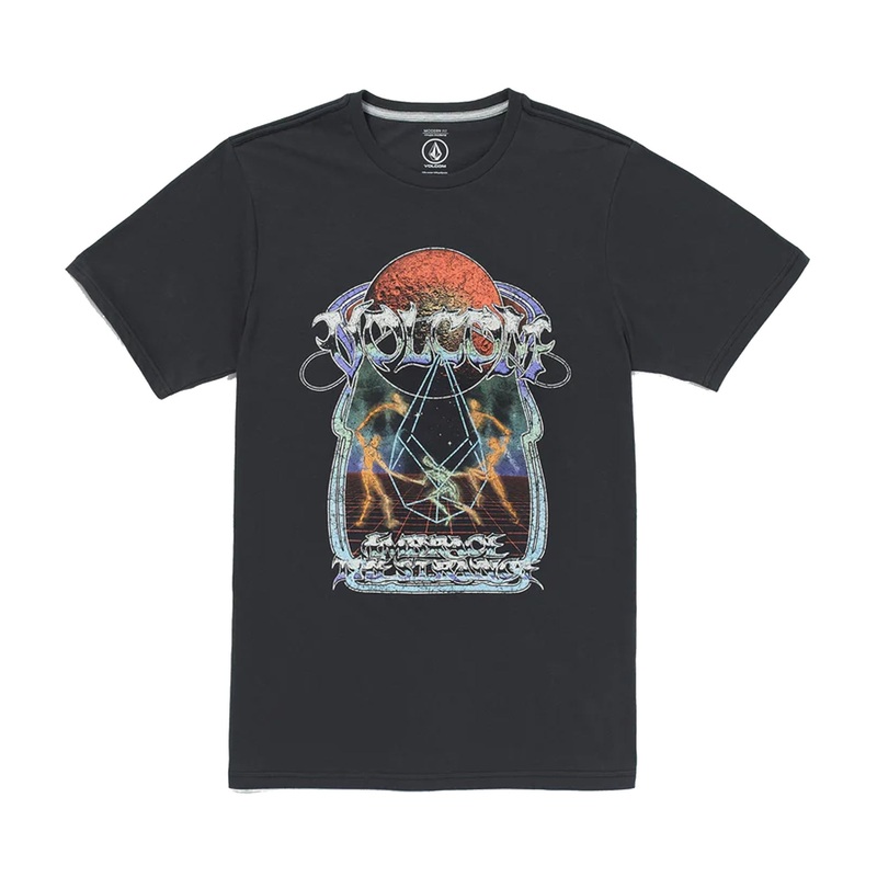 Volcom Mysto Mortal Men’s S/S T-Shirt – Black