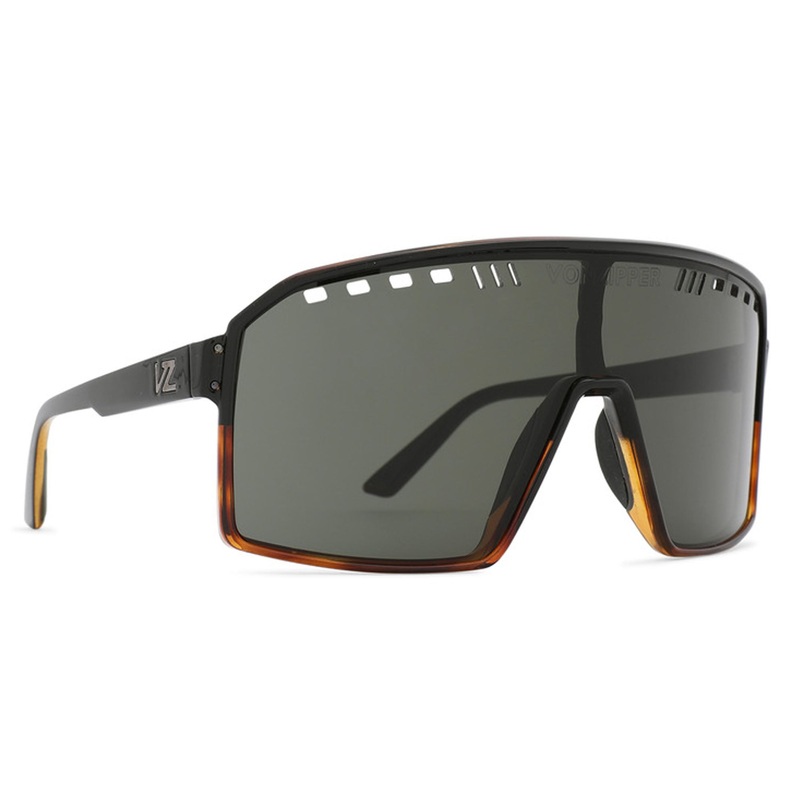 VonZipper Super Rad Men’s Sunglasses – Hardline Black Tortoise/Vintage Grey
