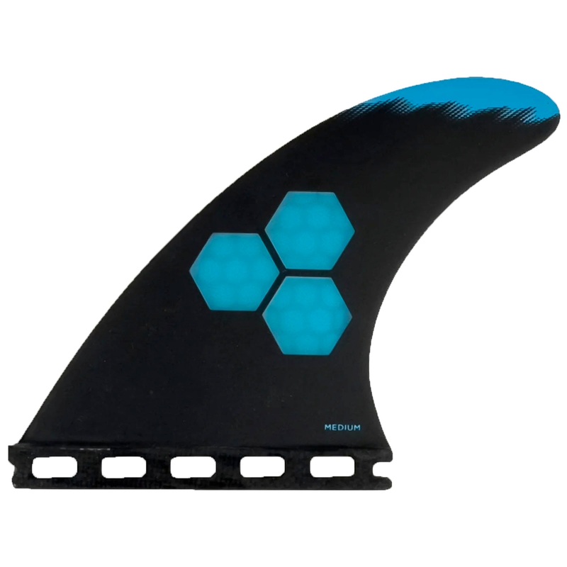 Channel Islands Tech 1 Futures Tri Surfboard Fins – Medium/Blue