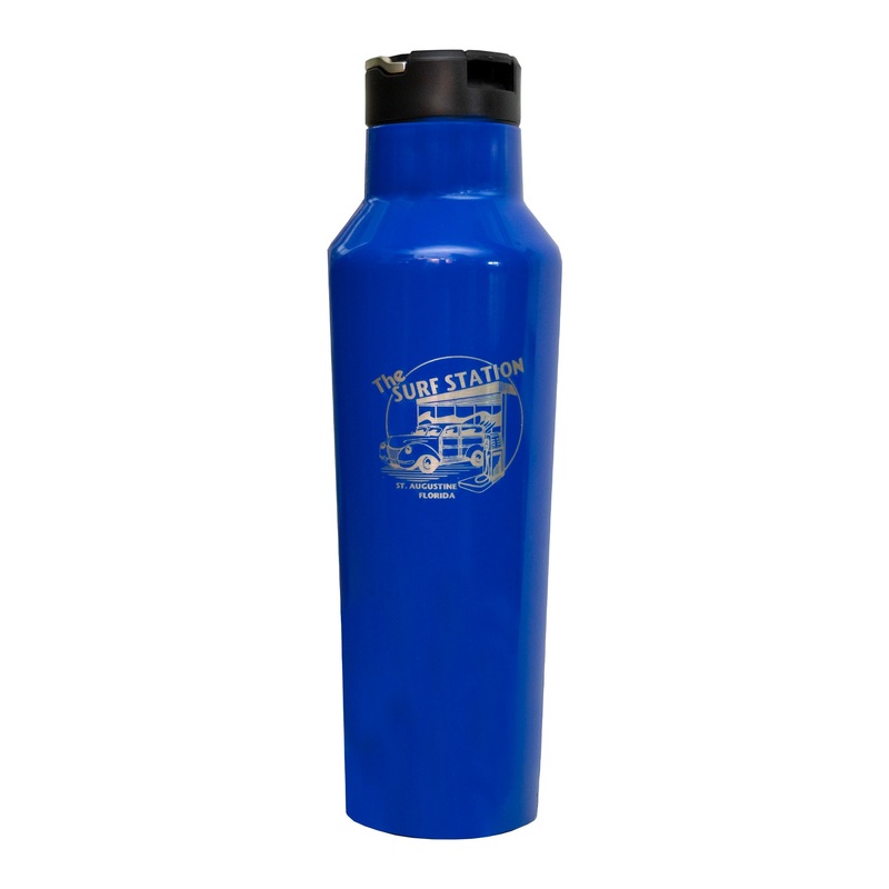 Corkcicle x Surf Station 20oz Sports Canteen – Gloss Cobalt