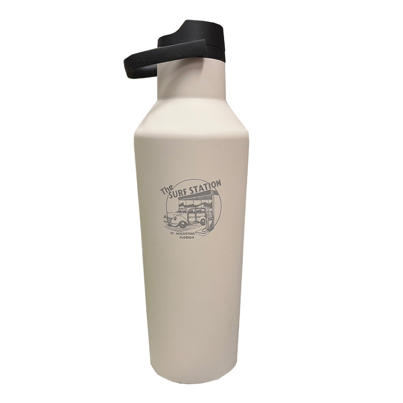 Corkcicle x Surf Station 32oz Sport Canteen – Latte