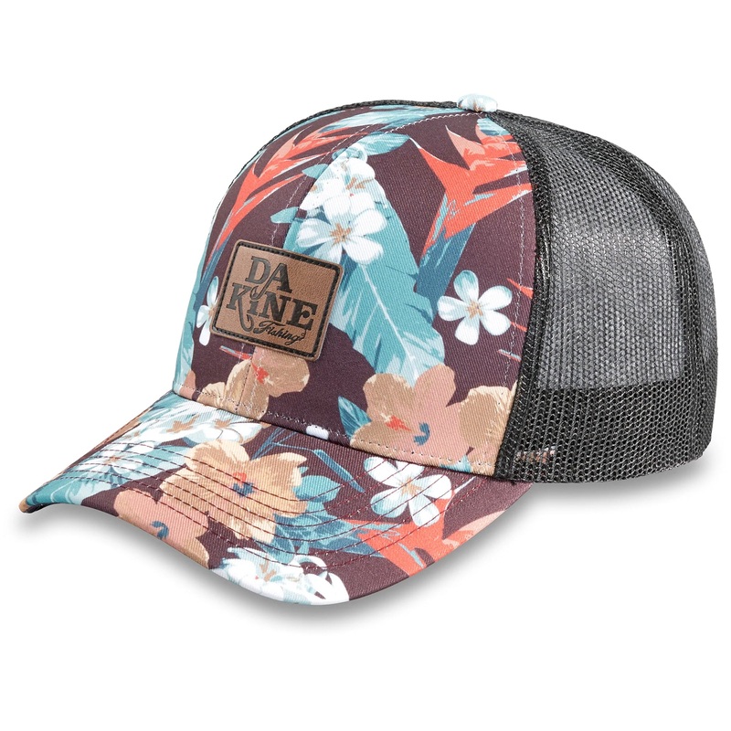 Dakine Crossing Curved Bill Trucker Hat – Full Bloom