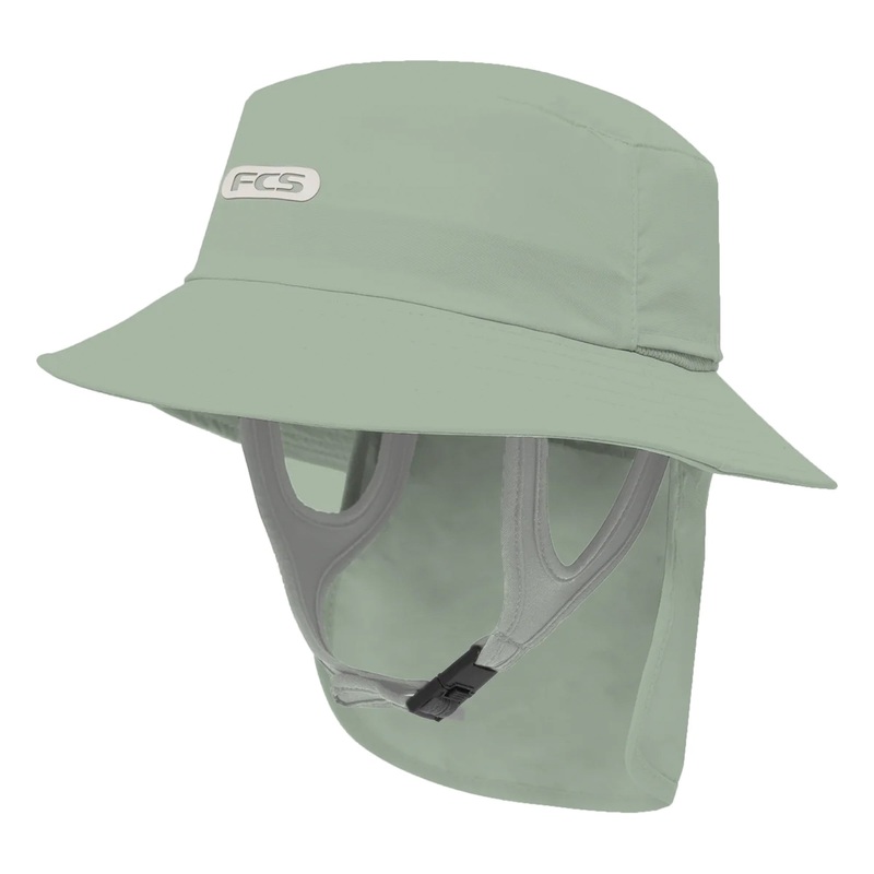 FCS Essentials Surf Bucket Hat – Iceberg Green