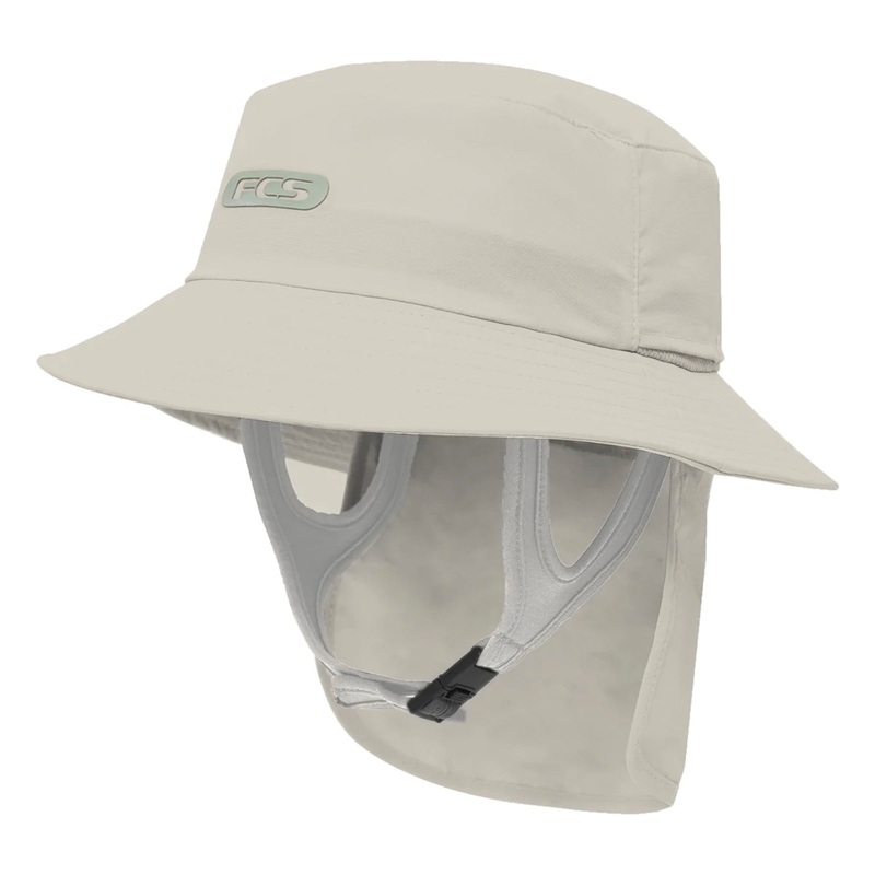 FCS Essentials Surf Bucket Hat – Warm Grey