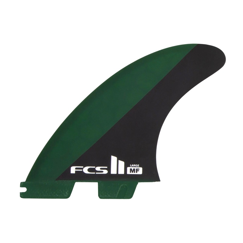 FCS II Mick Fanning Performance Core Tri Surfboard Fins – Large/Green