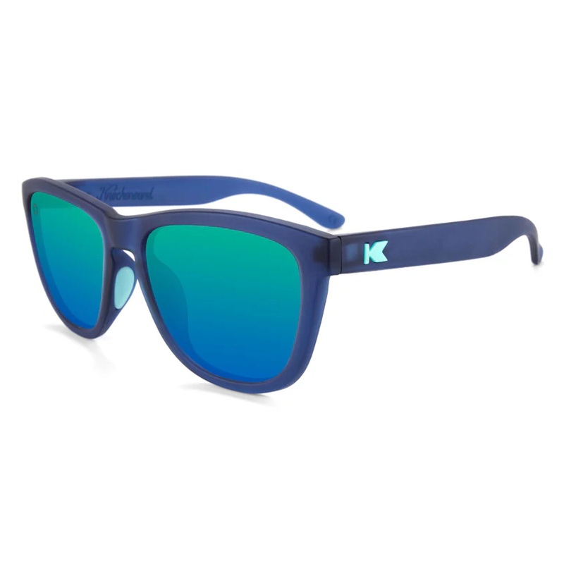 Knockaround Premiums Sport Men’s Sunglasses – Rubberized Mint Navy Polarized