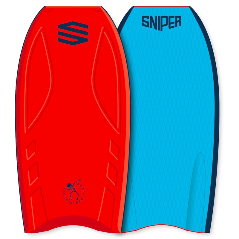 Sniper Bunch 39″ Bodyboard – Red