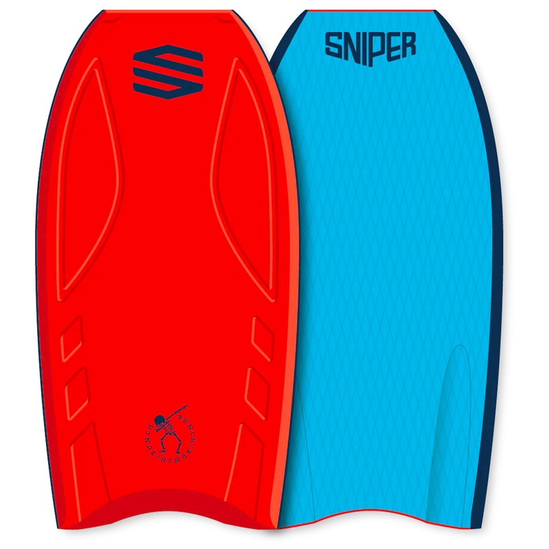 Sniper Bunch 42.5″ Bodyboard – Red