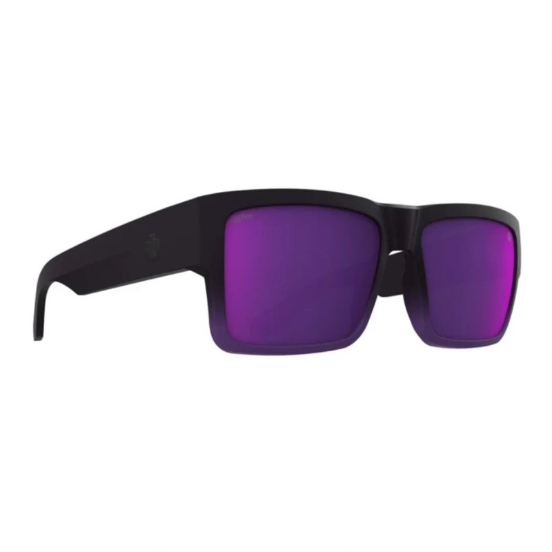 Spy Cyrus Men’s Sunglasses – Matte Purple Fade/Happy Grey Green Dark Purple Mirror
