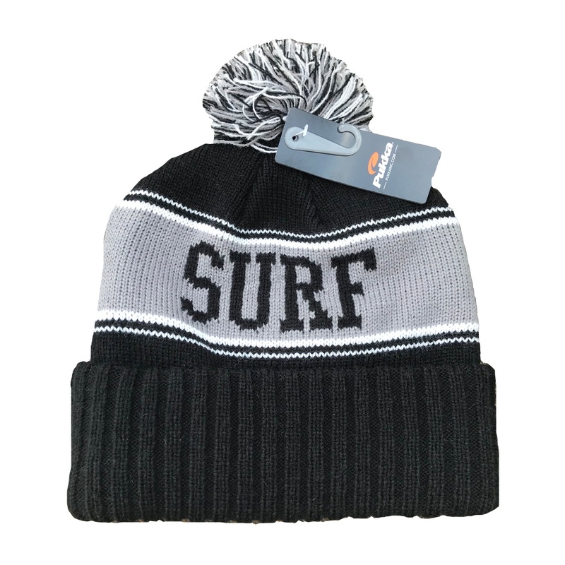 Surf Station Beanie – Black