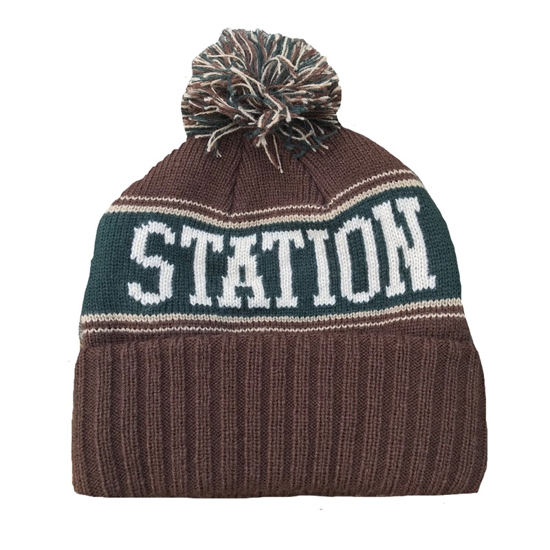 Surf Station Beanie – Brown