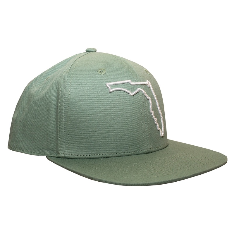 Surf Station Florida Pride Men’s Hat – Green