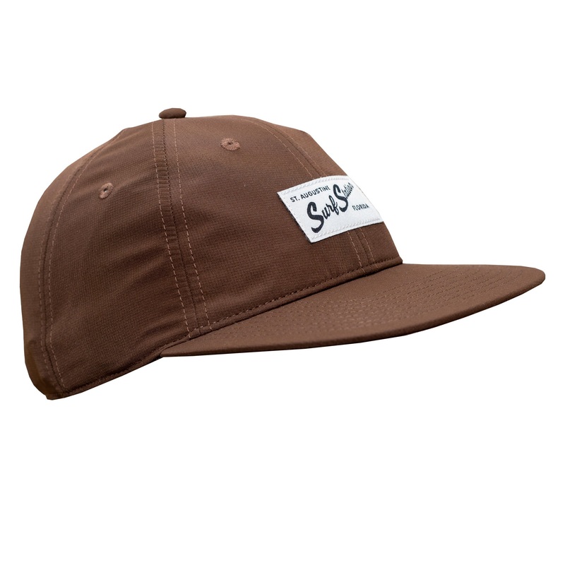 Surf Station Quicker Men’s Snapback Hat – Brown