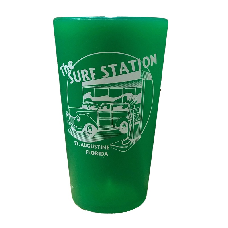 Surf Station Silipint Woody 16oz Pint Cup – Emerald Green