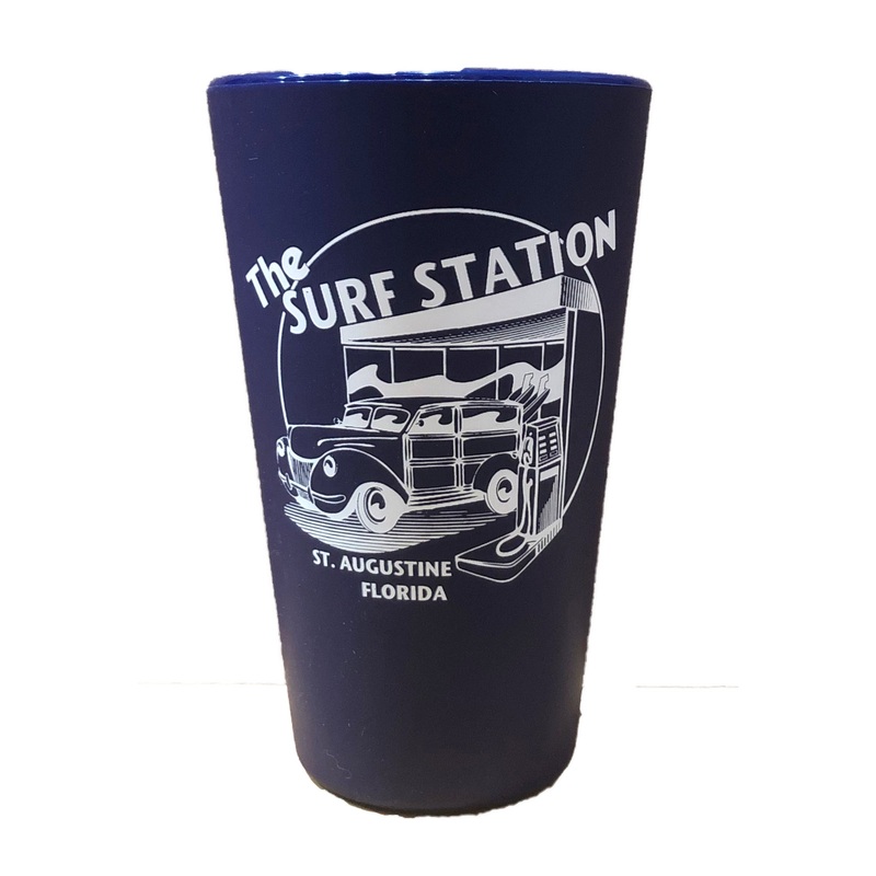 Surf Station Silipint Woody 16oz Pint Cup – Navy