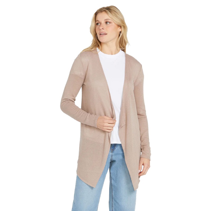 Volcom Go Go Wrap Women’s L/S Cover Up – Stone