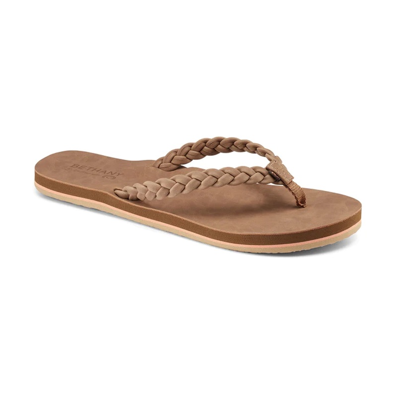 Cobian Bethany Braided Pacifica Women’s Sandals – Tan