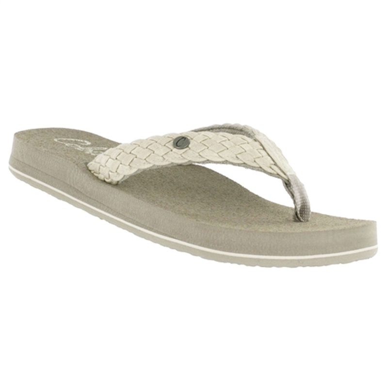 Cobian Braided Bounce Women’s Sandals – Cream