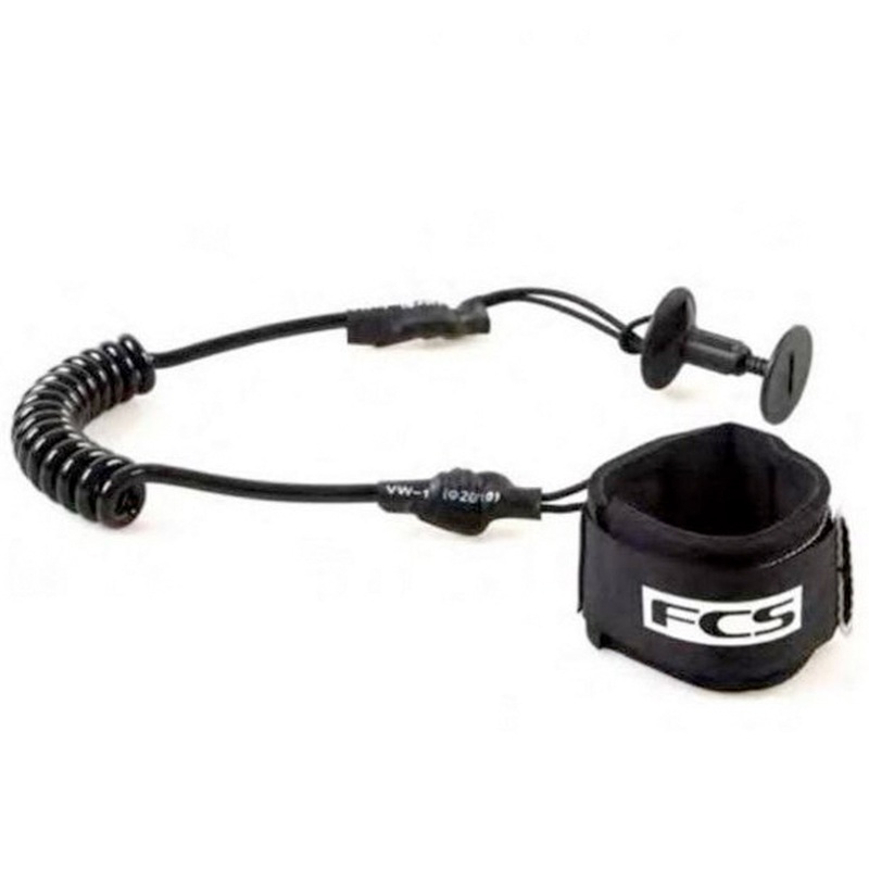 FCS Bodyboard Classic Leash – Black