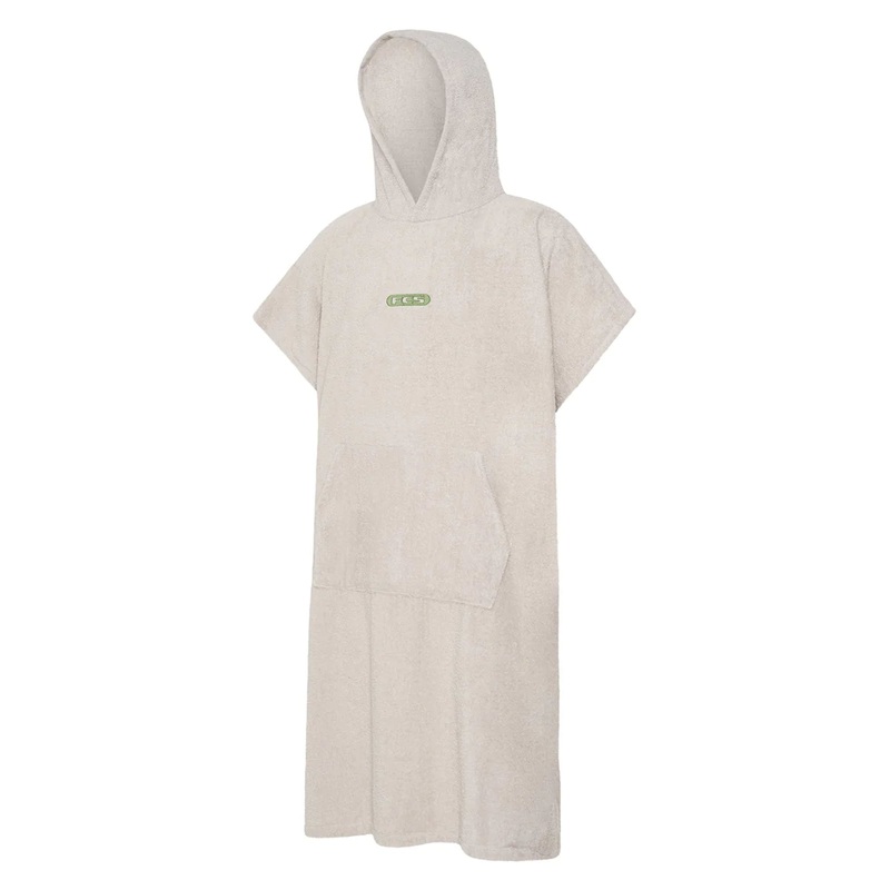 FCS Junior Changing Surf Poncho – Warm Grey