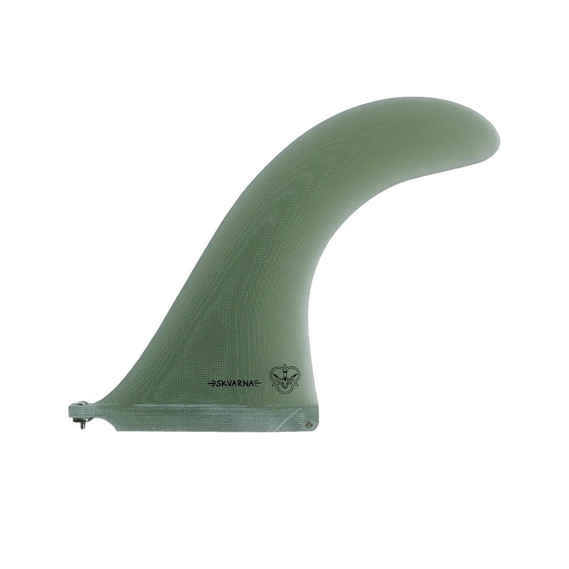 Flying Diamonds Skvarna Equalizer Longboard Fin – 10.75″/Clear