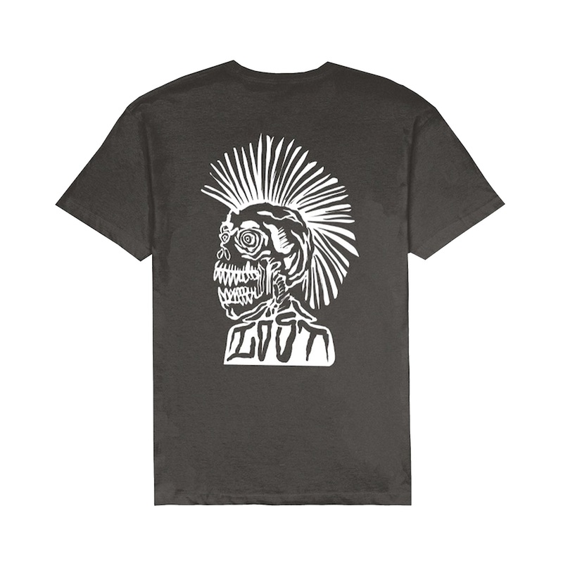 Lost Mohawk Vintage Dye Men’s S/S T-Shirt – Vintage Black