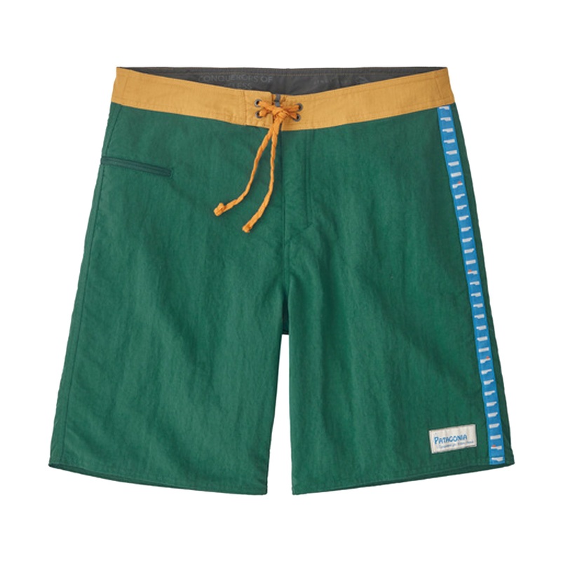 Patagonia Wavefarer 19″ Men’s Boardshorts – Conifer Green