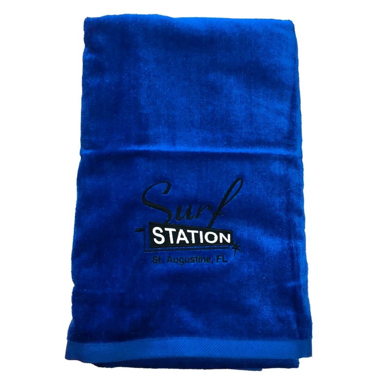 Surf Station Classic Beach Towel – Cobalt Blue