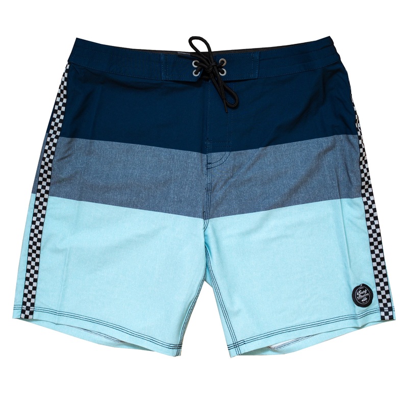 Surf Station Racer Men’s Boardshorts – Light Blue