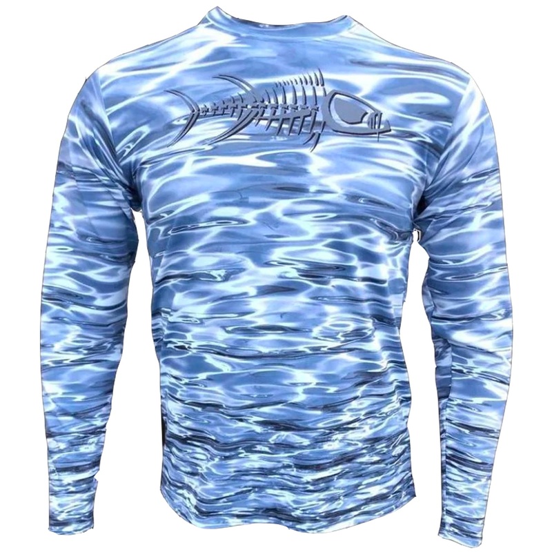 Tormenter Performance Men’s Fishing Shirt – HydraFlek Grey