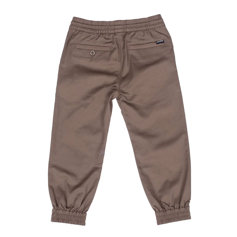 Volcom Frickin Slim Youth Boy’s Jogger Pants – Tan