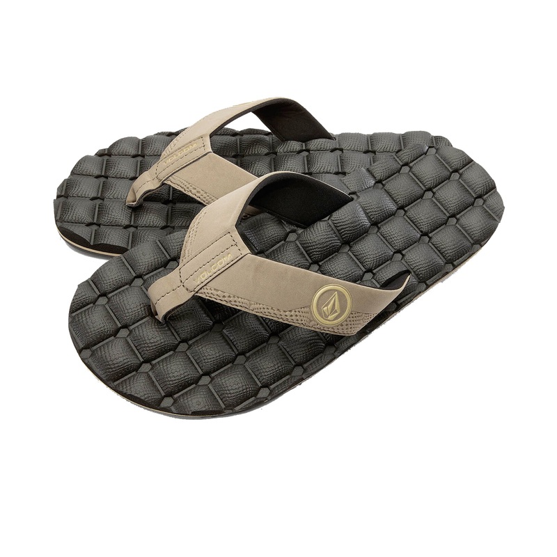 Volcom Recliner Men’s Sandals – Khaki