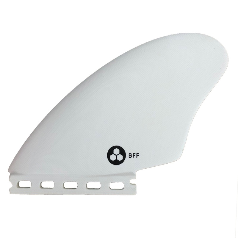 Channel Islands Britt Twin Futures Surfboard Fins – White