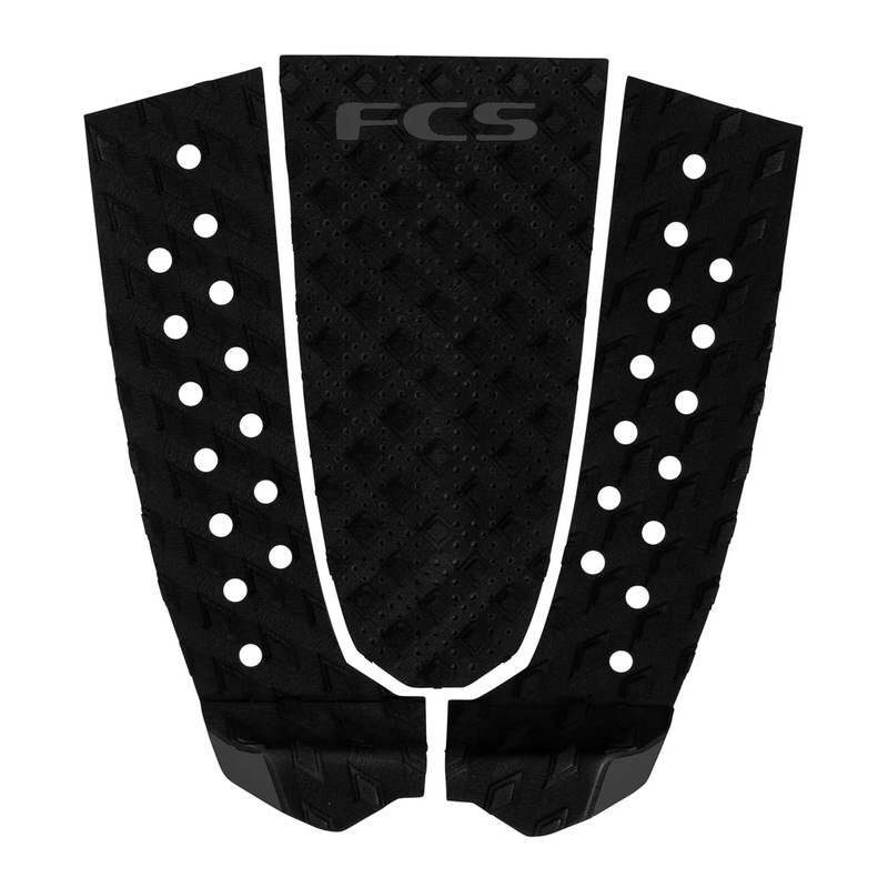 FCS T-3 Essential Series Traction Pad – Black/Charcoal