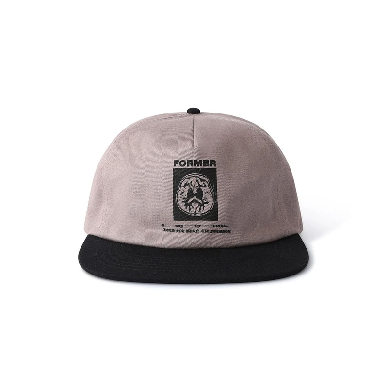 Former Brainscan Men’s Snapback Hat – Grey