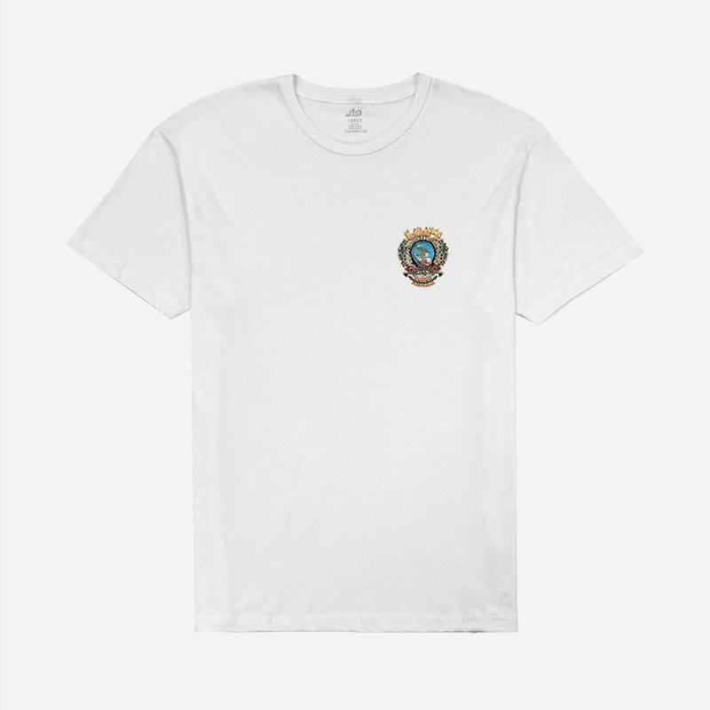 Lost Cali Nightmare Men’s S/S T-Shirt – White
