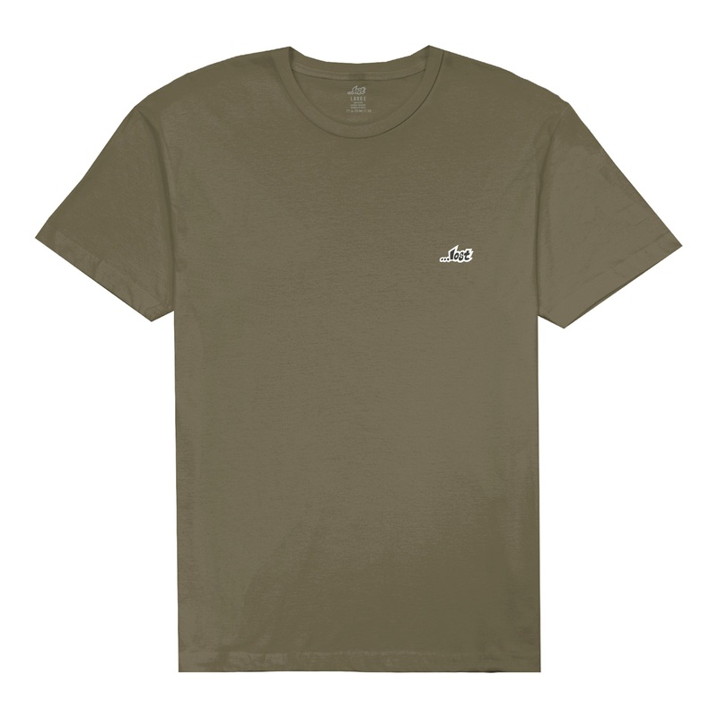 Lost Chest Logo Men’s S/S T-Shirt – Military