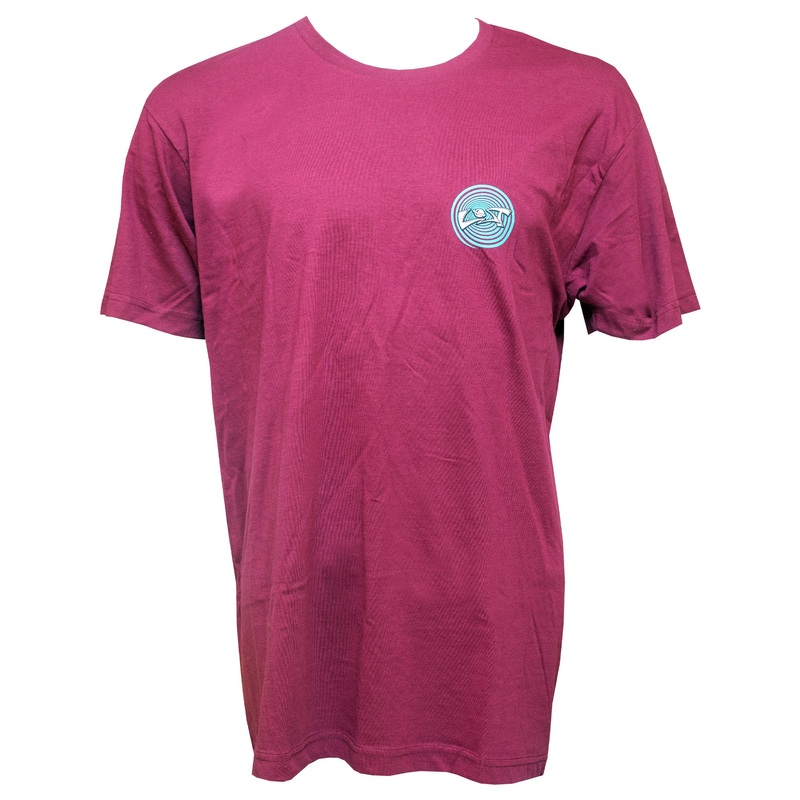 Lost Surfboards Men’s S/S T-Shirt – Maroon