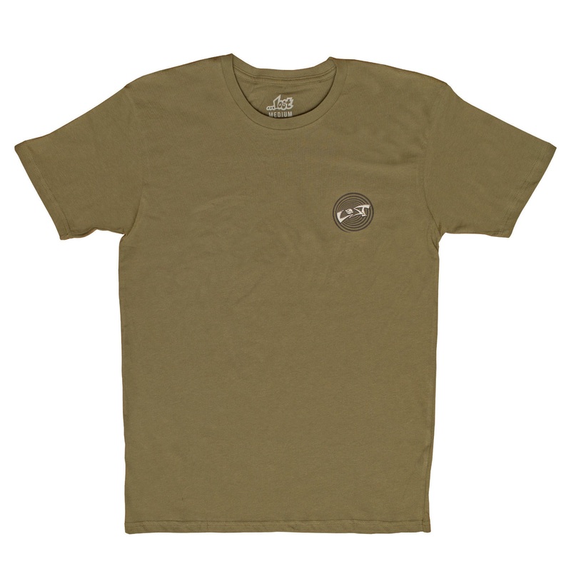 Lost Surfboards Men’s S/S T-Shirt – Military Green