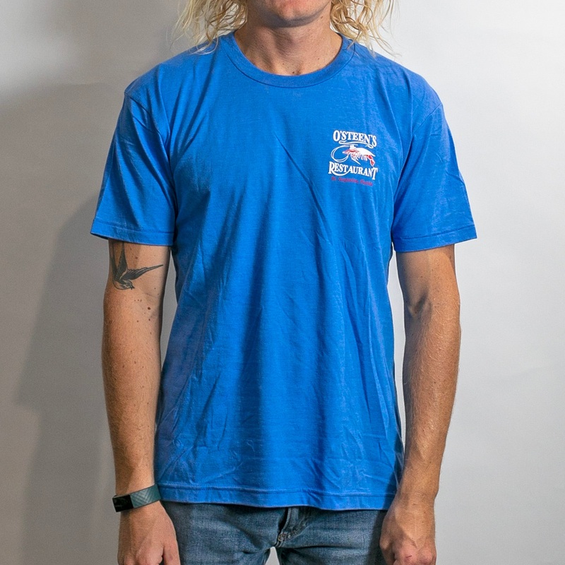 O’Steen’s Restaurant Men’s S/S T-Shirt – Blue