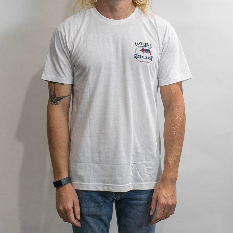 O’Steen’s Restaurant Men’s S/S T-Shirt – White
