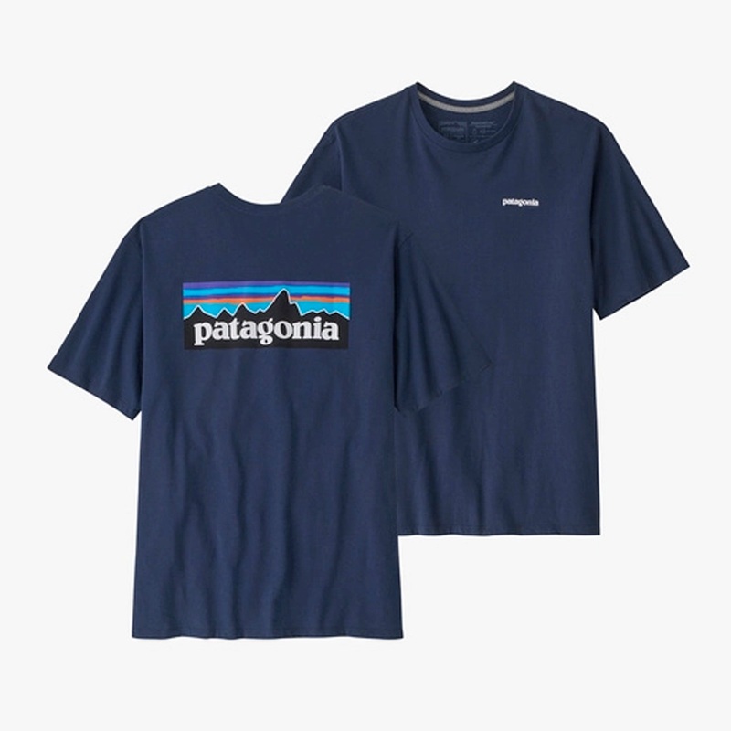 Patagonia P-6 Logo Responsibili-Tee Men’s S/S T-Shirt – Navy