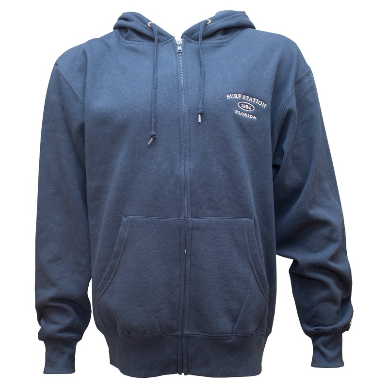 Surf Station Varsity Men’s L/S Hoodie – Navy