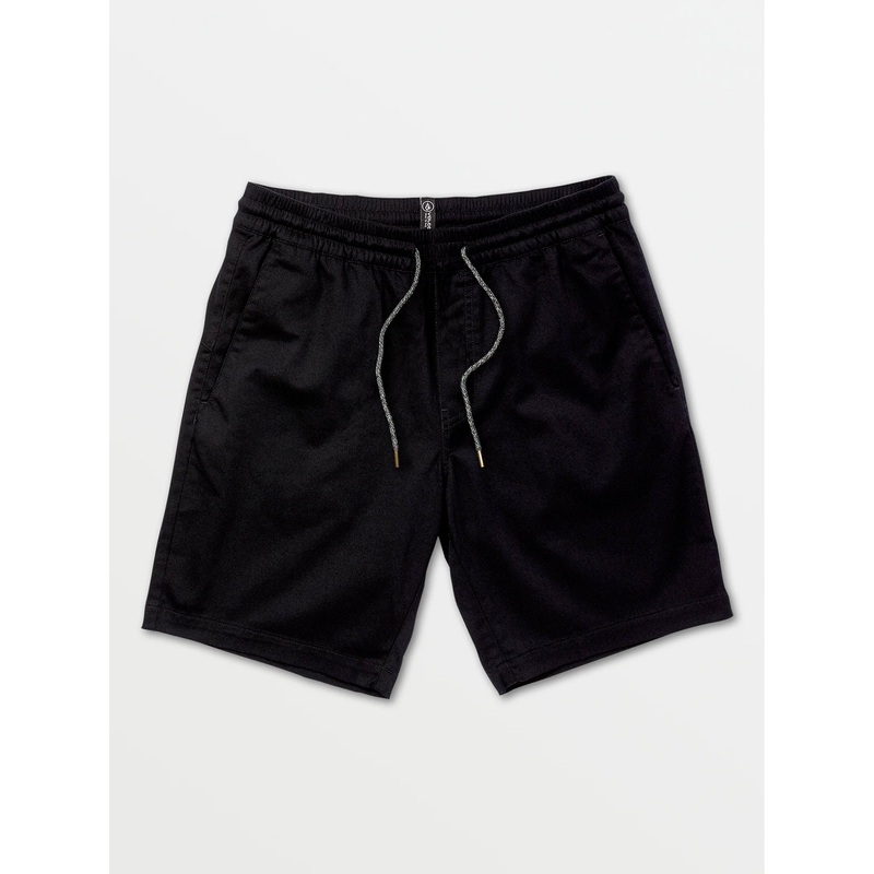 Volcom Frickin Elastic Waist 19″ Men’s Walkshorts – Black