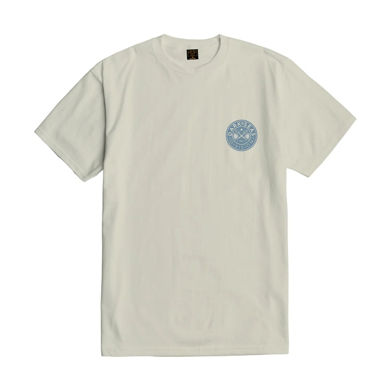 Dark Seas Navigator Gravel Men’s S/S T-Shirt – Cream